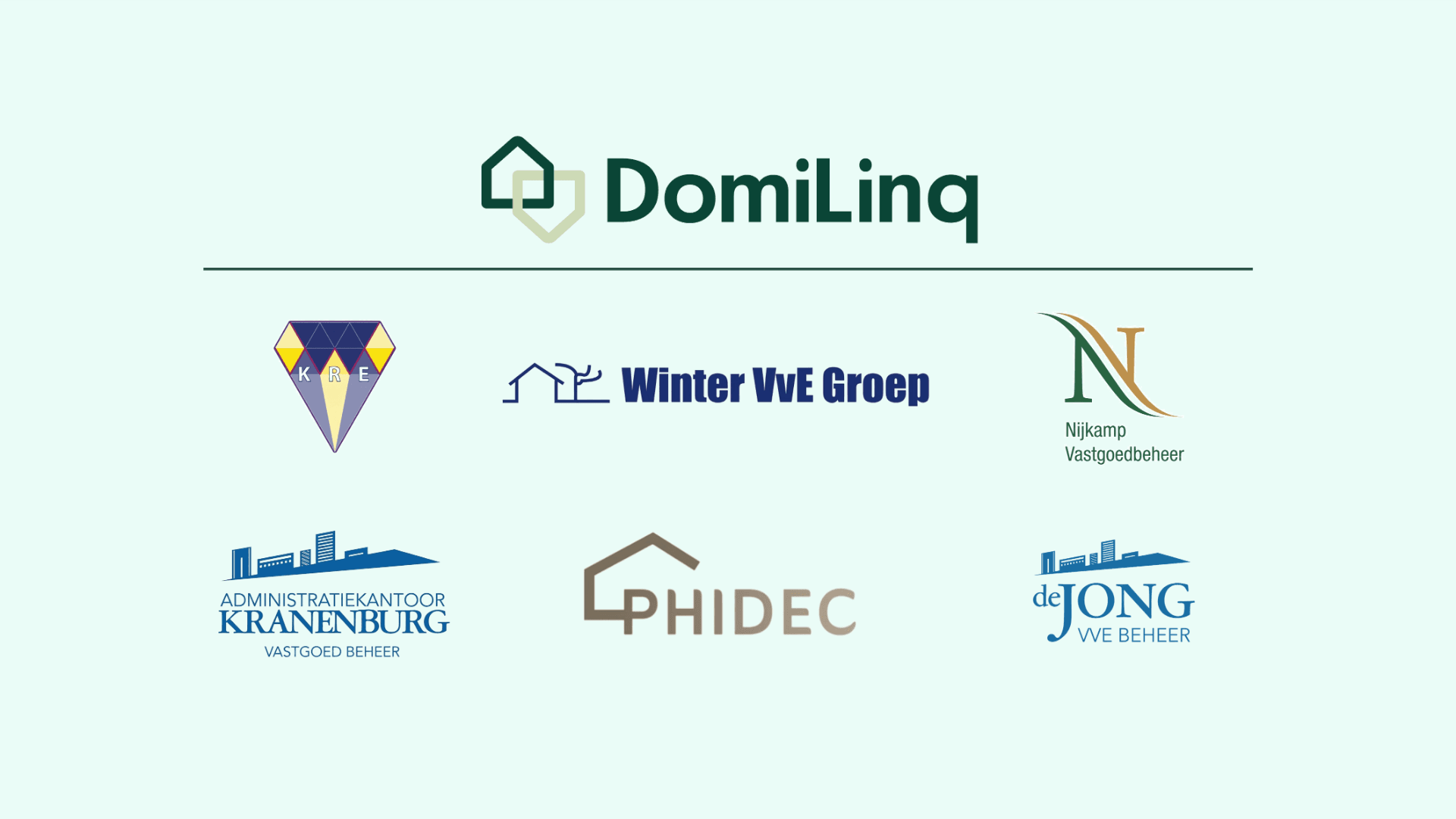 Six leading homeowners' association and property management entrepreneurs join forces in DomiLinq